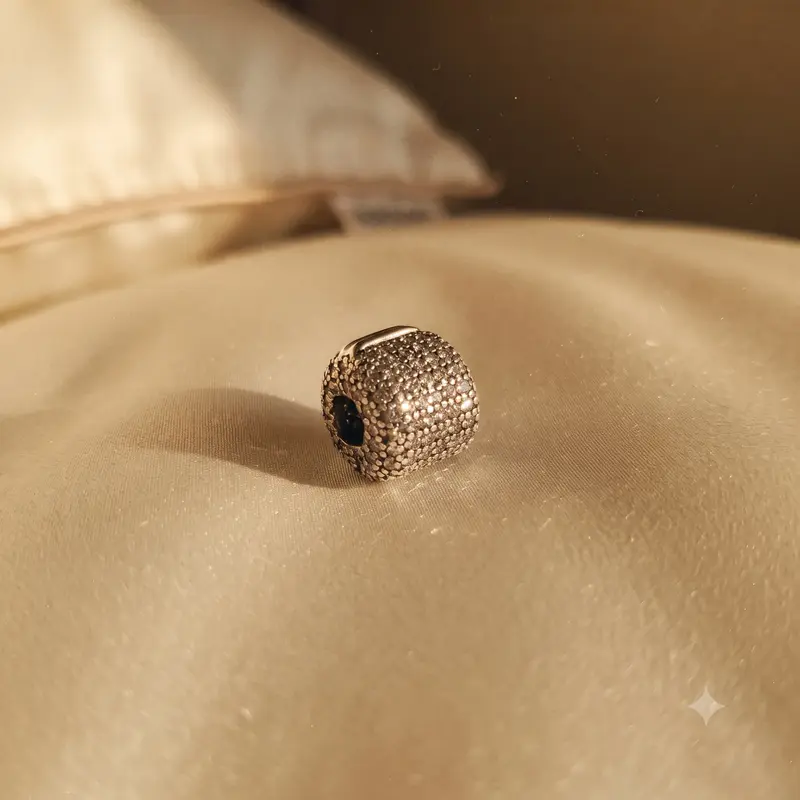 Pavé Barrel Clip Charm photo review