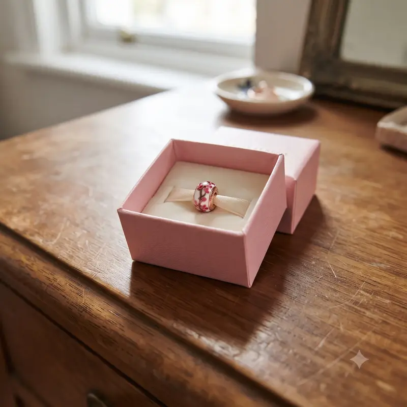 Peach Blossom Flower Charm photo review