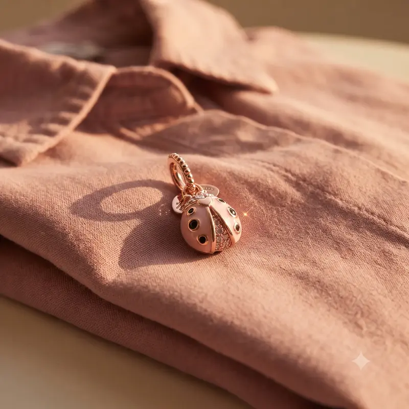 Pink Ladybird Pendant photo review