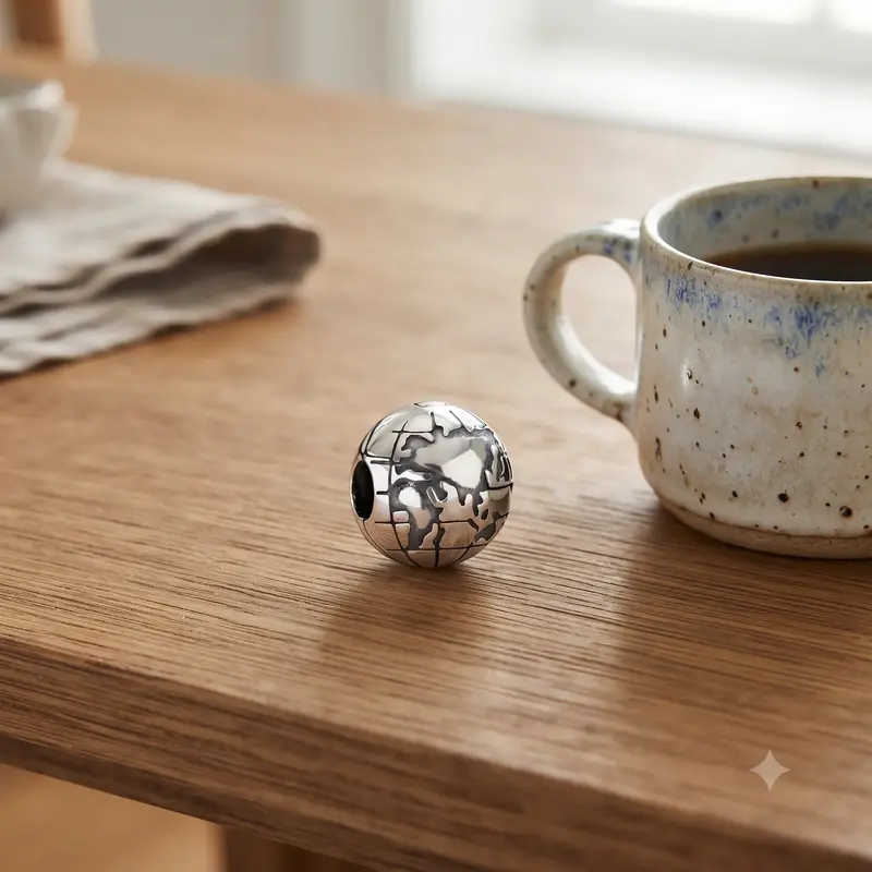 Planet Earth Clip Charm photo review