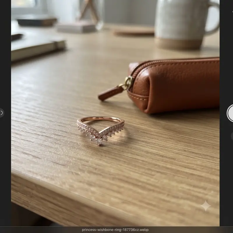 Princess Wishbone Ring photo review