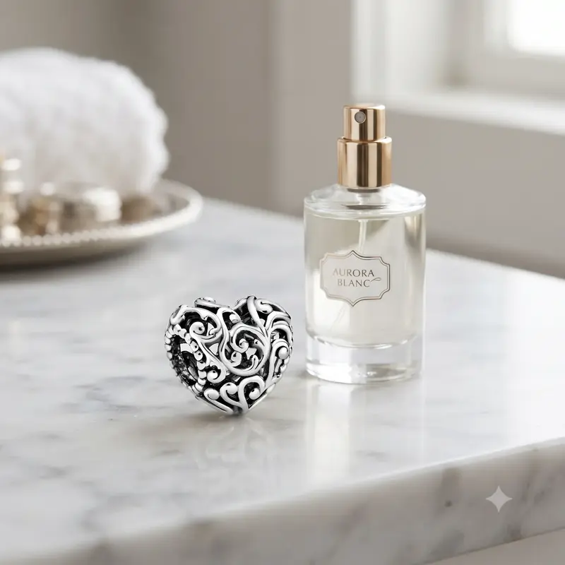 Regal Openwork Heart Charm photo review