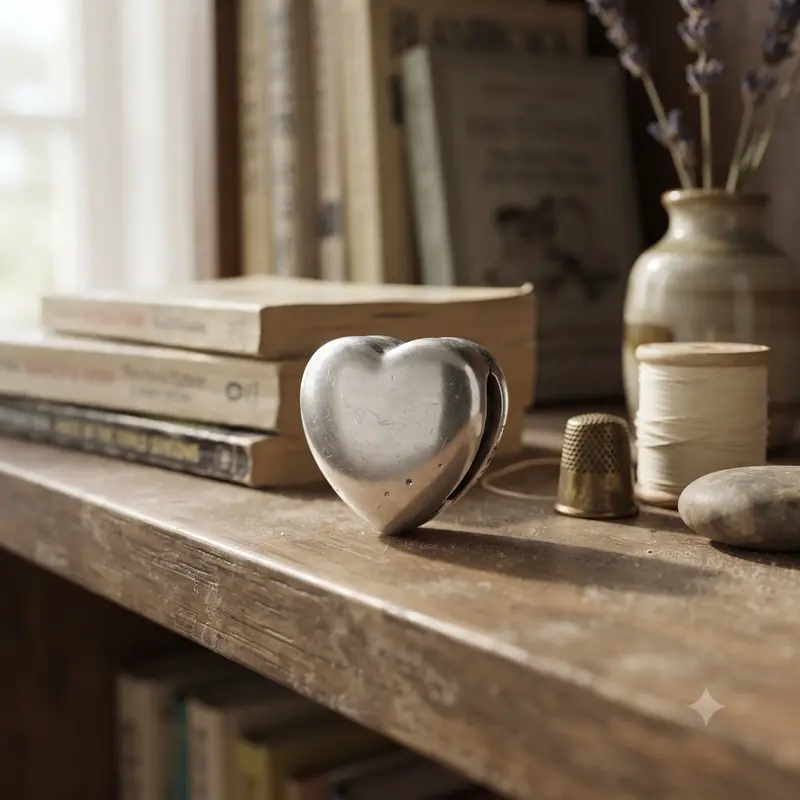 Simple Heart Clip Charm photo review