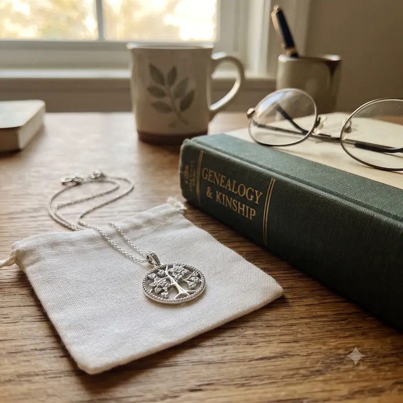 Sparkling Family Tree Necklace photo review
