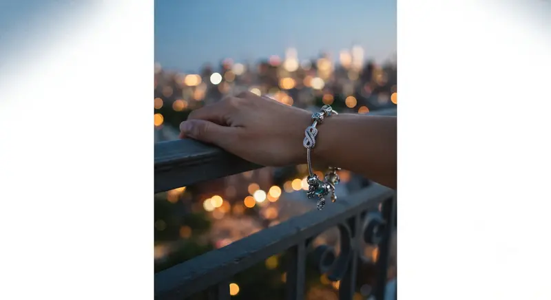 Sparkling Infinity Spacer Charm photo review