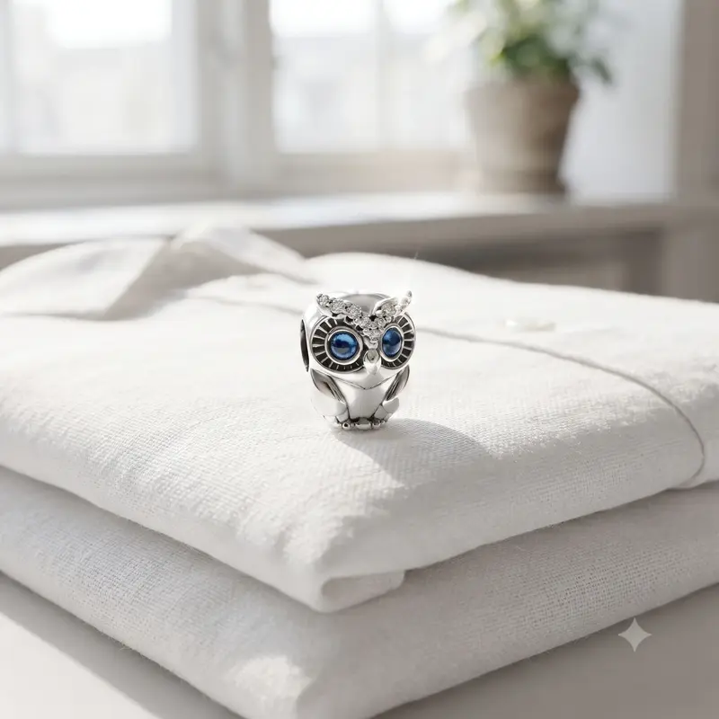 Sparkling Owl Charm photo review