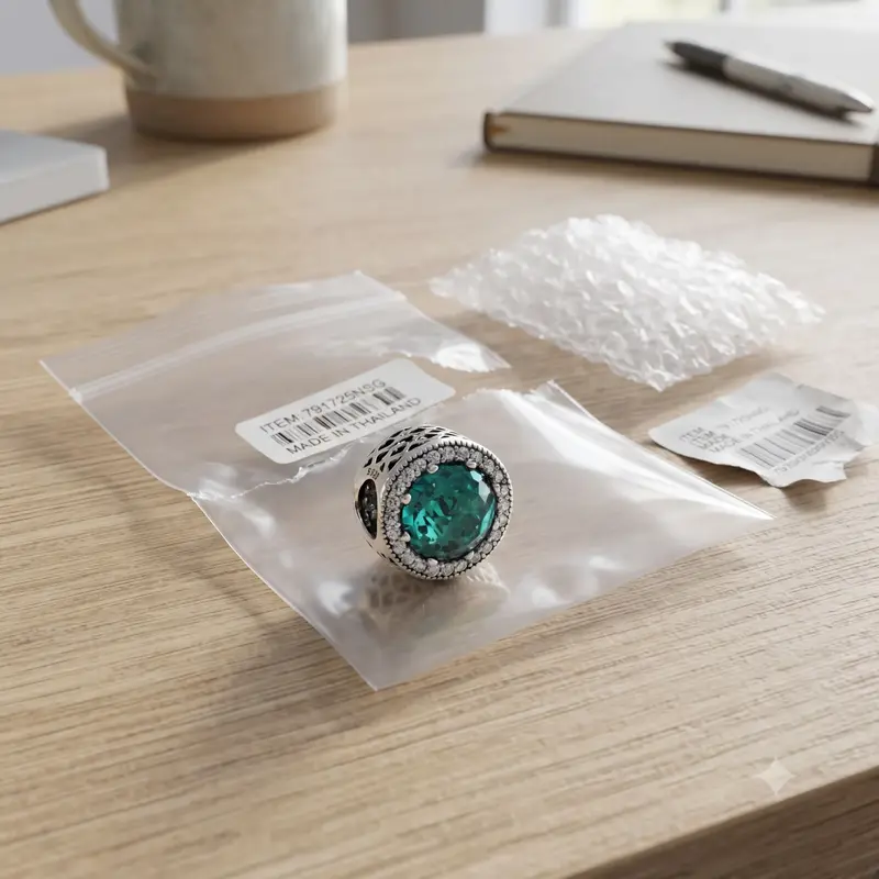 Sparkling Sea Green Charm photo review