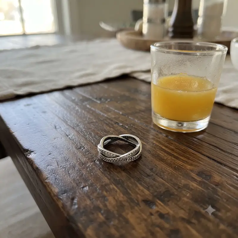 Sparkling Twisted Lines Ring photo review