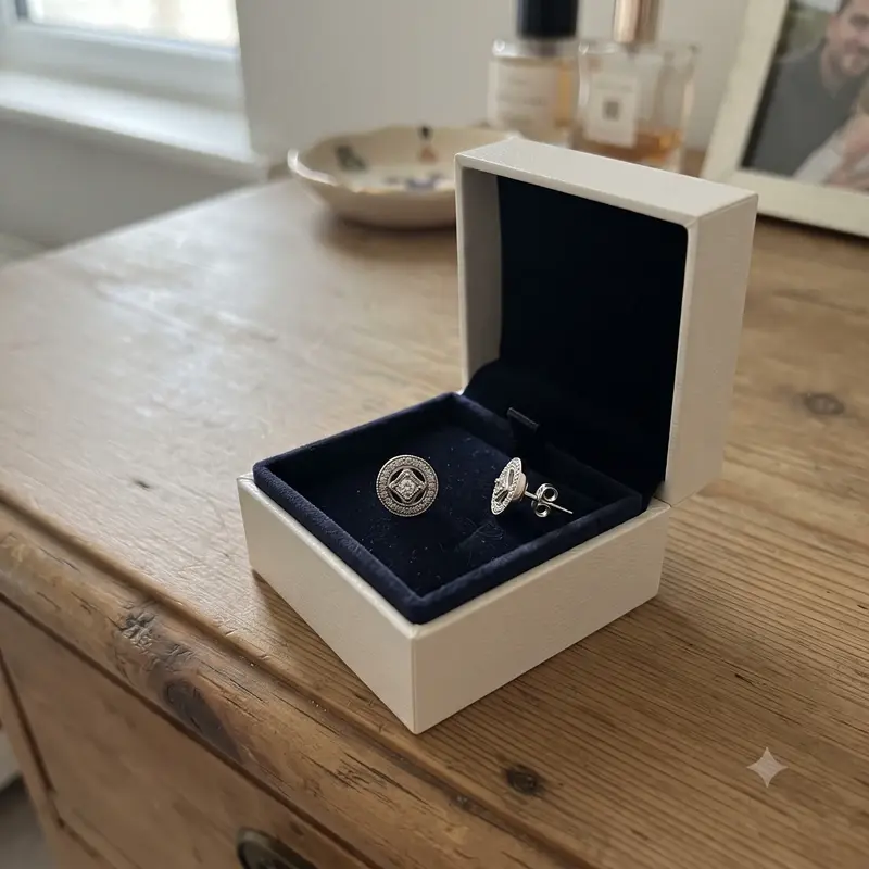 Vintage Circle Stud Earrings photo review