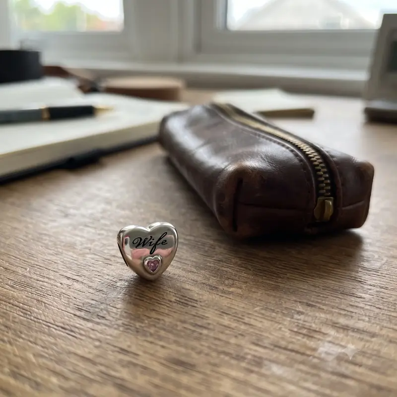 Wife Love Heart Charm photo review