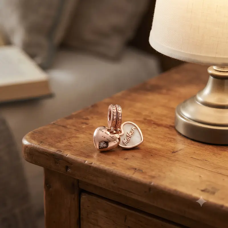 You're Always in My Heart Split Dangle Charm photo review